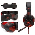 thumbnail image 3 of Casque de Jeu pour Xbox One, PS4, PC, Manette, Écouteurs Circum-Auriculaires à Réduction de Bruit, 3 of 4