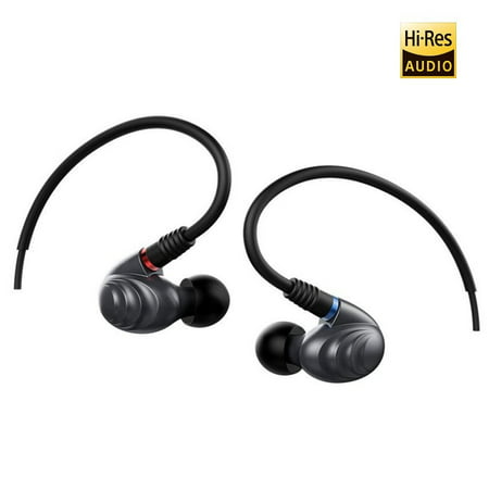 FiiO F9 PRO Best Over the Ear Headphones/Earphones/Earbuds Detachable Cable Design Triple Driver Hybrid (1 Dynamic + 2 Knowles BA) In-Ear Monitors with Android Compatible Mic and Remote (Best Triple Driver Iem)