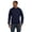 NAVY, variant on Mens 7.8 oz. ComfortBlend EcoSmart 50/50 Fleece Crew P1607 (5 PACK)
