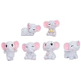 thumbnail image 2 of SHISUYAN 6Pcs Mixed Style Resin Mini Animals For Children And Family 1.26X1.14X0.75In, 2 of 8