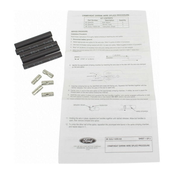 Motorcraft Fuel Pump Jumper Harness Fits select: 2004-2011 FORD F150, 2003-2014 FORD EXPEDITION