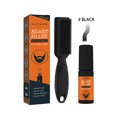 thumbnail image 2 of Bolígrafo de relleno para barba de cuatro puntas resistente al agua herramienta para dar forma a la reparación del bigote (negro) Ndcxsfigh Cuidado Belleza, 2 of 6