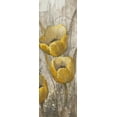 thumbnail image 2 of OToole, Tim 7x14 White Modern Wood Framed Museum Art Print Titled - Ochre Tulips I, 2 of 4