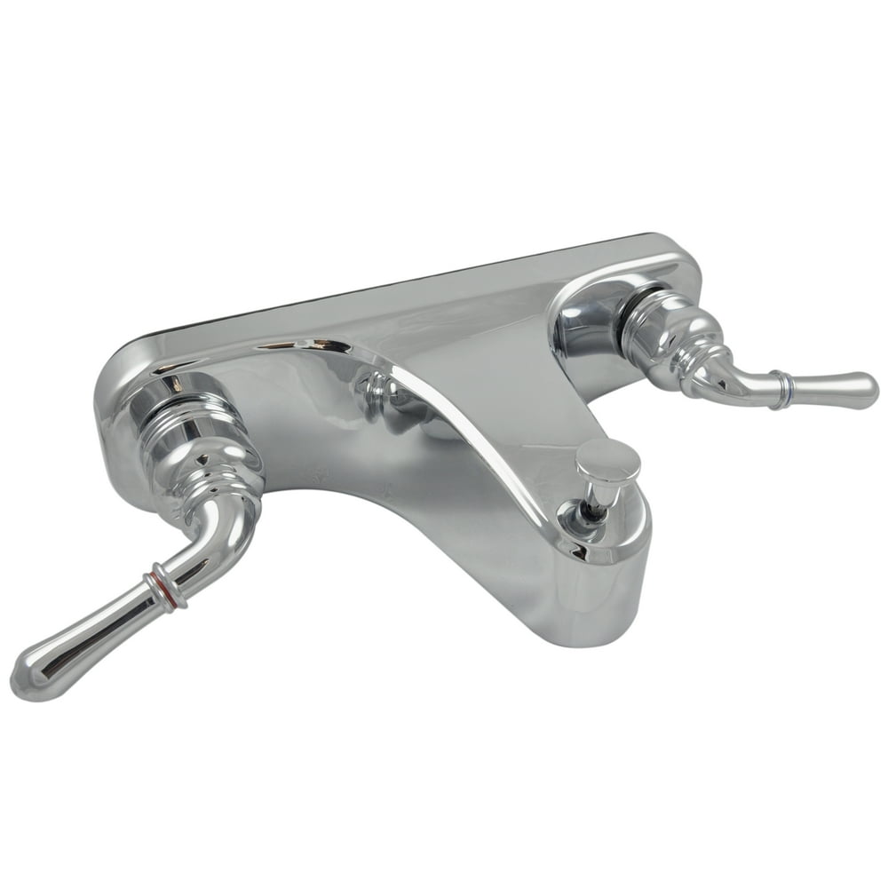 Danco LeverStyle Mobile Home OffSet Tub/Shower Faucet, Chrome, 8