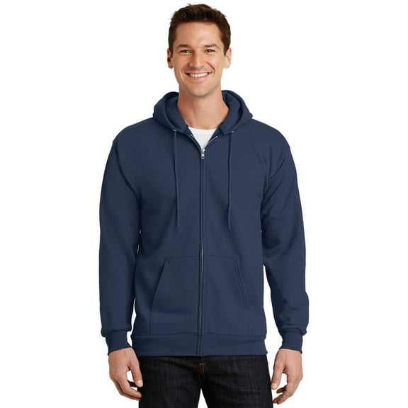 Port & Company PC90ZH Essential Fleece Full-Zip Hooded Sweatshirt