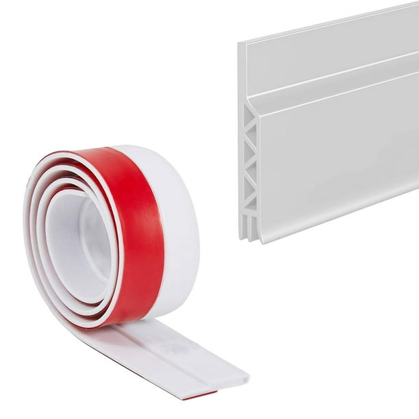 Pisexur Batería de cocina Burletes de puerta de alta densidad, rollos de cinta aislante para aislar marcos de puertas y acondicionadores, burletes autoadhesivos, volu para la cocina del hogar