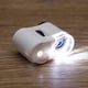 thumbnail image 4 of Microscopio universal HD con clip para teléfono con lupa LED portátil de 60 veces con luces LED, 4 of 5