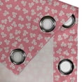 thumbnail image 4 of Ambesonne Country Home Grommet Curtain, Daisies Composition, 50" x 96", Teal Pink White, 4 of 6