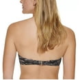 thumbnail image 3 of Calvin Klein Women's Printed Underwire Balconette Bikini Top Swimsuit Gray Multi  Size X-Large, 3 of 5