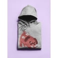 thumbnail image 3 of Pug Cupid Hoodie Women -Smartprints Designs, Female 5X-Large, 3 of 4