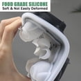 thumbnail image 4 of Molde para cubitos de hielo Admaison con forma de gato 3D de silicona con embudo, 4 of 7