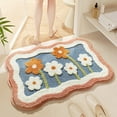 thumbnail image 6 of syligr Rugs for Entryway,Washable Small Rug Non Slip Indoor Door Mat for Kitchen Bathroom, Oriental Backing Rubber Distressed Area Rug Throw Carpet for Bedroom Entrance Entry, 6 of 9
