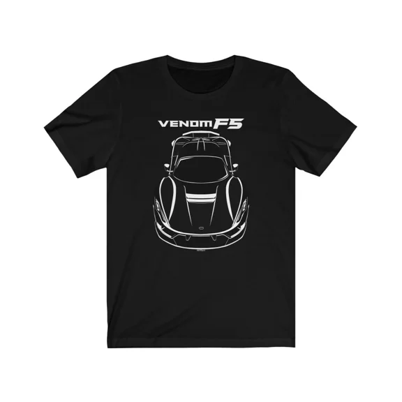 RARE Hennessey Venom F5 - Multi-color T-shirt - New Hennessey Shirt - Supercar Shirts
