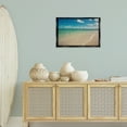 thumbnail image 4 of Stupell Industries Tropical Tranquil Coast Shore Black Floating Frame Canvas Art, 25 x 17, by Susan Bryant, 4 of 8