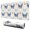 Anchor and Bulldog, variant on Long Mouse Pads for Desk,Beagle Dog and Footprints Desk Mats on Top Of Desks, Desk Mouse Pad Extra Large with 3mm Non-Slip Base and Stitched Edge for Gaming,Office,Work,Home 31.5"x11.8"