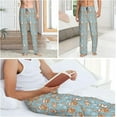thumbnail image 6 of PISONIC Funny Mens Pajama Pants Lounge Men's Pajama Bottoms Soft Sleep Pants With Pockets Drawstring, 6 of 7