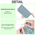 thumbnail image 4 of Light Blue Christmas Snowman Pattern Dish Drying Mat for Kitchen 1 Pack, Ultra Absorbent Microfiber Dishes Drainer Mats,18x24in(46x61cm), 4 of 4