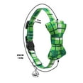 thumbnail image 4 of LSLJS Collier Irlandais Nœud Papillon Collier de la Saint-Patrick Nœud de Collier avec Clochette, Colliers pour Chien, 4 of 5