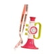 thumbnail image 3 of Silbato de juguete para niños con forma de trompeta, altavoz musical pequeño, ideal para cumpleaños. Rosa, 3 of 9