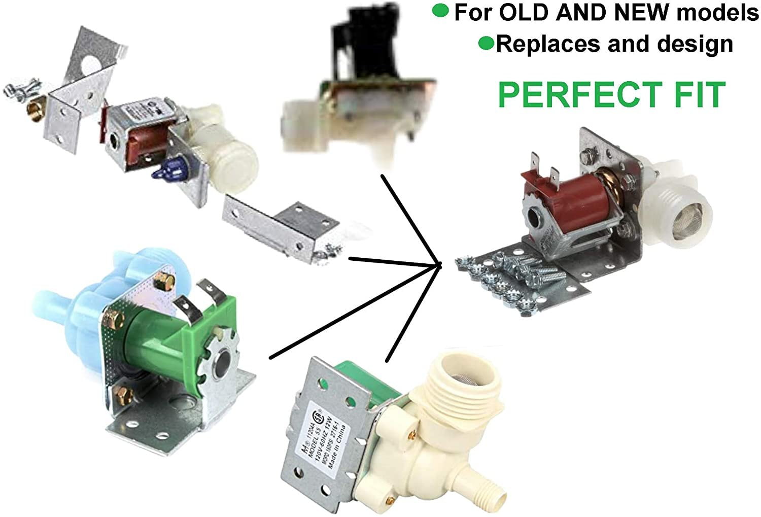 Uline 2552A Solenoid Valve 110V Home Major Appliances