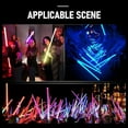 thumbnail image 5 of Tcwhniev 2Pcs LED Lightsaber with Connector Sounds,7 Colors Changing LED Light Up Sword,Retractable Glow Sword Light, Portable Lightweight Light saber with Handle for Kids Christmas Role play, 5 of 13