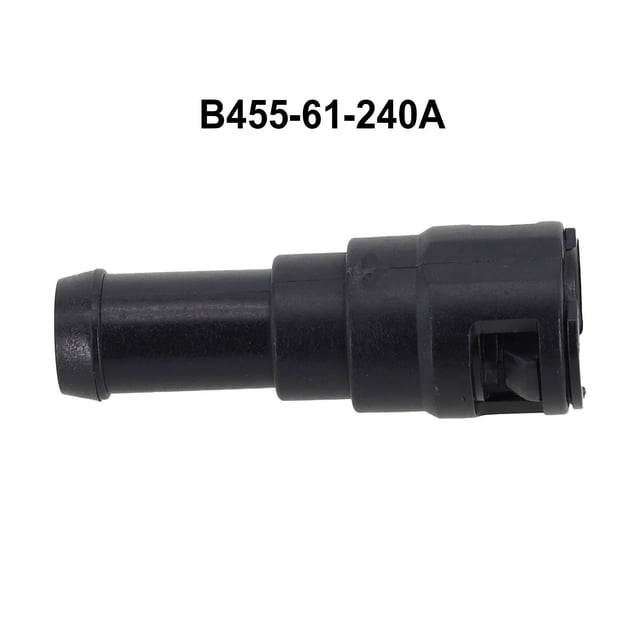Vehicles Black Hose Connector Heater Replacement Wear Resistant Efficiency Installation Non Deformation For Mazda 3 5