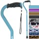 thumbnail image 1 of Bastón Vive para mujeres, hombres y personas mayores - Empuñadura desplazada patentada - Ayuda ligera y ajustable para caminar con punta antideslizante - Ayuda robusta para la movilidad y el equilibri, 1 of 5
