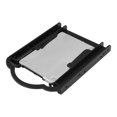 thumbnail image 3 of StarTech.com 2.5" HDD / SDD Mounting Bracket for 3.5" Drive Bay - Tool-less Installation - 2.5 Inch SSD HDD Adapter Bracket (BRACKET125PT) - Storage bay adapter - 3.5" to 2.5" - black - for P/N: M2E4SFF8643, PEX4SFF8643, U2M2E125, 3 of 6
