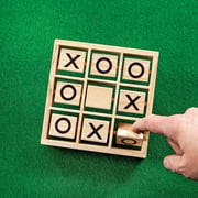 Wooden Tic Tac Toe Game