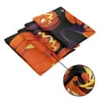 thumbnail image 5 of Halloween Pumpkins Shower Curtain Set Party Decor Bath Curtain 12 Hooks Include 72x72 inch Waterproof Polyester Fabric, 5 of 7