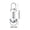 White, variant on Keychain Flashlight, Mini LED Key Ring Light, USB Rechargeable Pocket Light, Small Bright Flashlight for Keys Purse Backpack