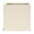 thumbnail image 4 of 3 Sprouts Children's Foldable Fabric Storage Cube Box Soft Toy Bin, Gray Mouse, 4 of 10