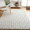 thumbnail image 3 of SAFAVIEH Vermont Simone Geometric Area Rug, Ivory/Grey, 6' x 6' Square, 3 of 9