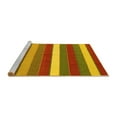 thumbnail image 2 of Ahgly Company Machine Washable Indoor Rectangle Oriental Yellow Traditional Area Rugs, 5' x 7', 2 of 4