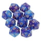 thumbnail image 1 of De Dados Poliédricos De Plástico De 20 De De De Dados Numéricos Accesorios Para Mazmorras Y Dragones, 10 Piezas Por Ped Azul Púrpura -a Hugo Dados poliédricos, 1 of 8