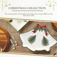 thumbnail image 5 of Portmeirion 10" Bell Dish - Christmas Tree & Ribbon Design | Earthenware Plate | Collectible Christmas Tableware | Holiday Kitchen Décor | Vintage-Inspired Seasonal Dish | Dishwasher & Microwave Safe, 5 of 7