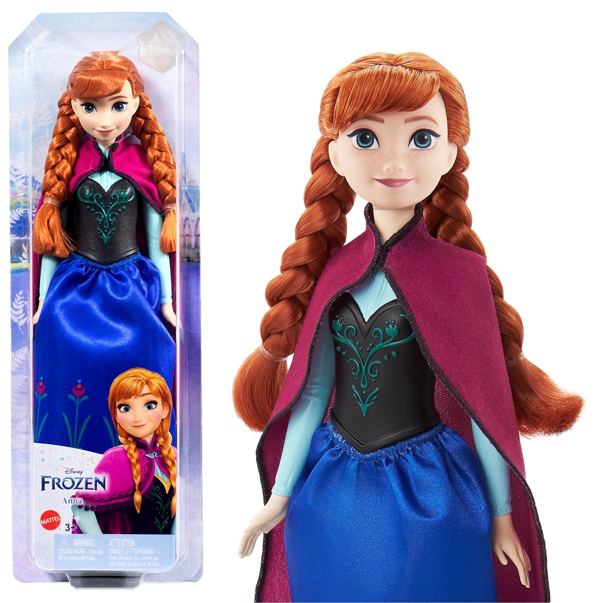 Disney Frozen Anna 11-Inch Fashion Doll with Accessories