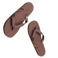 thumbnail image 3 of Sandalias Planas Qarigey 1 par Punta Abierta Mujer Calzado Marrón S M L, 3 of 6