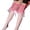Hot Pink, variant on Men Pantyhose High Glossy Elastic Nylon Sheer Stockings Tights Lace Panties, L, Hot Pink