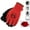 Red, variant on Better Grip Winter Insulated Double Lining Rubber Coated Work Gloves, 3 pairs/pack, Red/Large