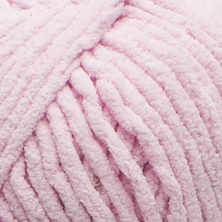 Bernat® Blanket Brights™ #6 Super Bulky Polyester Yarn, Pink Dazzle  10.5oz/300g, 220 Yards (4 Pack) 