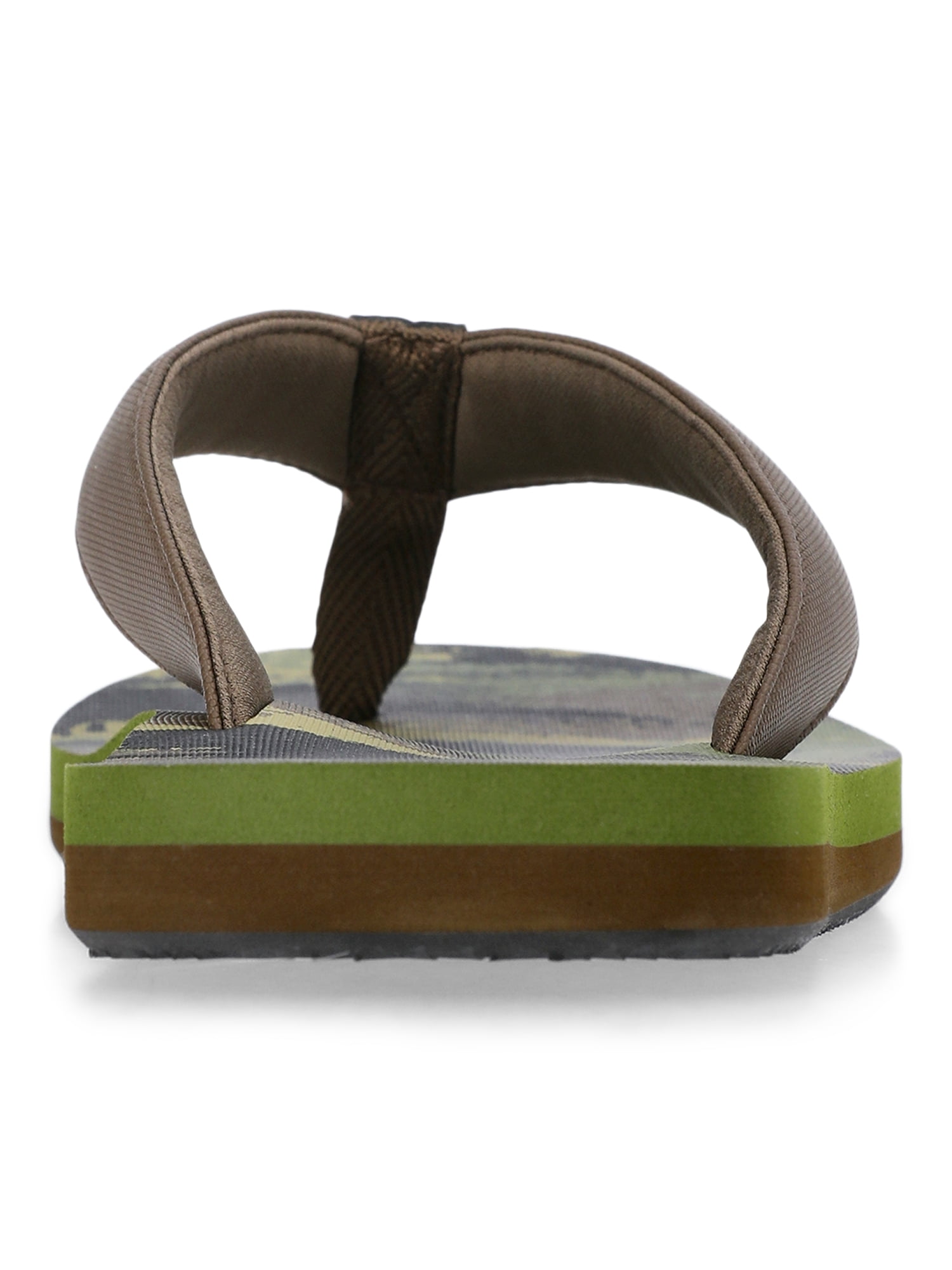 No Boundaries Men's Beach Flip Flop Sandals