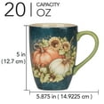 thumbnail image 2 of Certified International  Autumn Breeze 20 oz. Mugs, Set of 4, 2 of 3