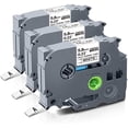 thumbnail image 1 of Paquete de 3 cintas termorretráctiles de repuesto compatibles con P Touch para Brother HSE211, HSE-211, HS-211, HS211 y HSE., 1 of 4