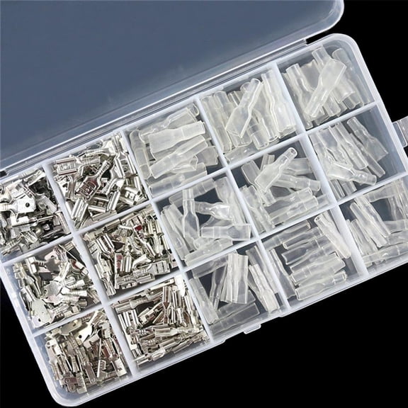 360pcs Connector set Male Female Cable Connector 2.8/4.8/6.3 for Electrical Need