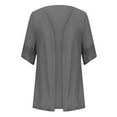 thumbnail image 3 of Women's Lightweight Cardigan Summer Beach Cover Up Casual Open Front Solid Trendy Kimono Style, 3 of 5