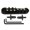 Black, variant on Guitar Tune O-Matic Roller Bridge & Allen Wrench with Studs Replacements