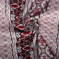 thumbnail image 6 of Otvok Pink Trousers Womens Skinny Wrap Pants Vintage Unpositioned Printed Flared Pants, 6 of 6