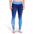 thumbnail image 2 of FOCO NBA Oklahoma City Thunder Gradient Print Leggings Women's Extra Small, 2 of 3