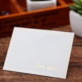 thumbnail image 3 of 100 Pcs Mini Envelopes Gift Card Envelopes for Gift Cards Wedding Envelopes or Place Card, 50 Pcs White & 50Pcs Black, 3 of 10